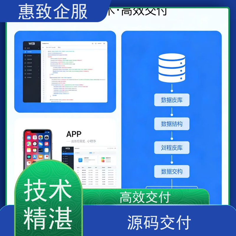 安卓iOS APP开发定制 高效解决方案 惠致企服 案例丰富