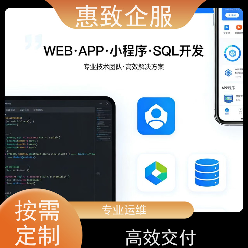 网站建设开发维护服务 高效解决方案 惠致企服 案例丰富