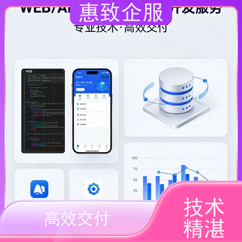 企业办公管理系统开发 高效解决方案 惠致企服 案例丰富