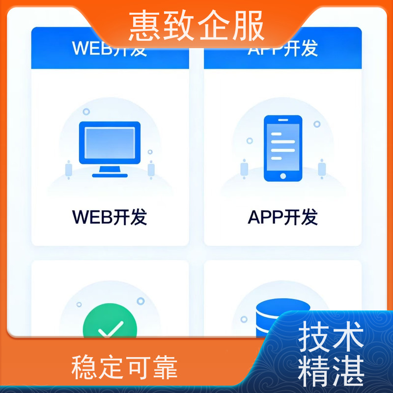 响应式网站设计开发 系统安全稳定 惠致企服 二十多年经验