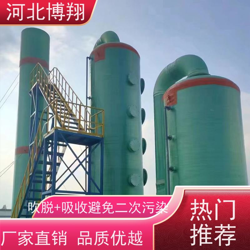 氨氮吹脱塔吹脱法加吸收法处理 结实耐用防腐蚀 可根据浓度设计工艺