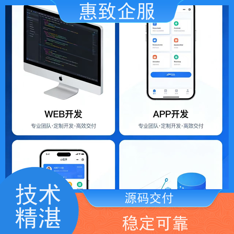 安卓iOS APP开发定制 助力企业数字化 惠致企服 二十多年经验