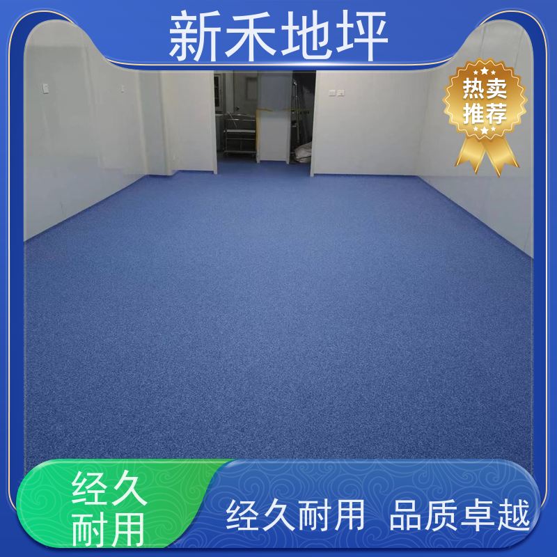 新禾 环氧树脂彩砂压砂地坪漆 可用于制药厂 美观的地板 平整度良好