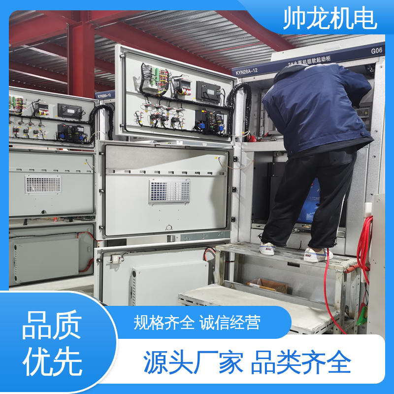抗干扰能力强 快速响应 一站式服务 固态软启动柜 钢铁厂/建材厂 帅龙