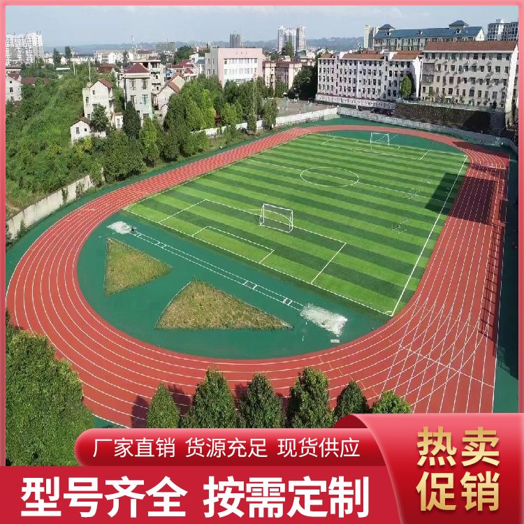 宏观体育 学校塑胶跑道 材料生产厂家 免费设计方案 环保新国标标准