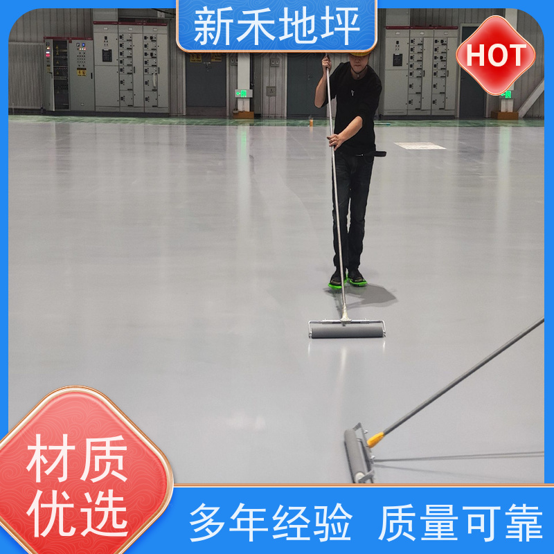 新禾聚氨酯超耐磨地坪可做仿石纹木纹等装饰效果