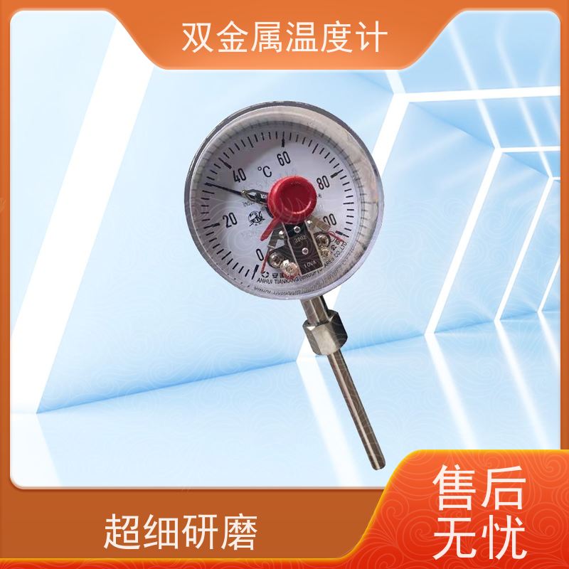 天康 可调角双金属温度计 指针显示 厂家供应 货源充足