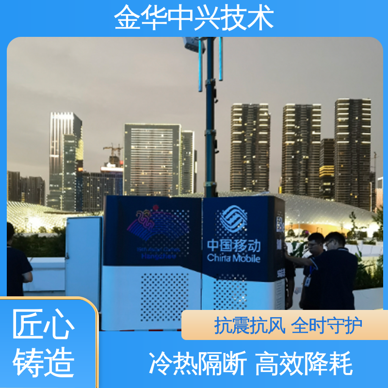中兴技术 户外机房 抗风 45m/s 智能温控 消防监控系统