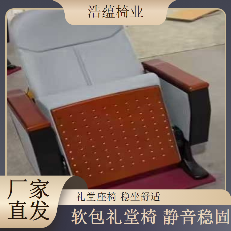 礼堂椅批发价格 大型会议室座椅 量大从优性价比高 浩蕴椅业