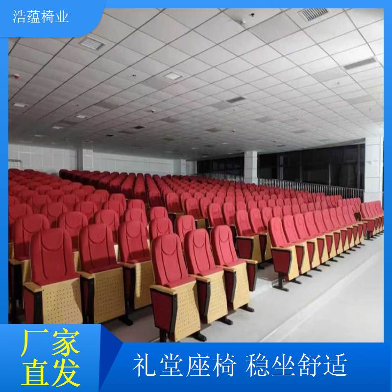 影院剧院软包座椅 会议室报告厅专用椅 承重强品质佳 浩蕴椅业