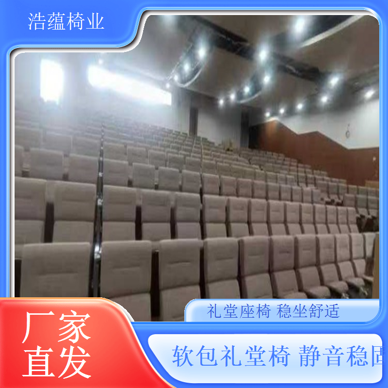 欧式奢华礼堂椅批发线条流畅提升档次浩蕴椅业