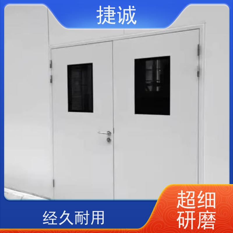 捷诚 医院手术室脚踏电动门 安装医用门多大膨胀螺丝