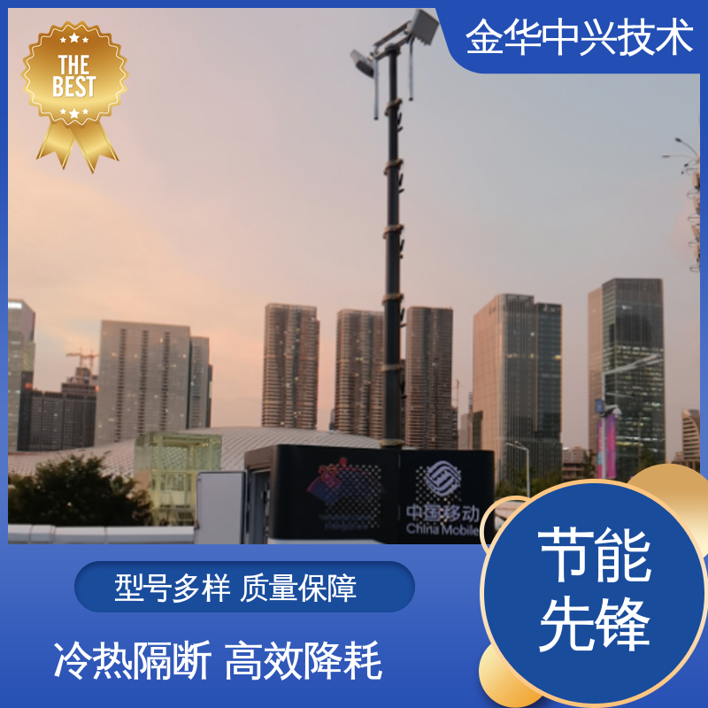中兴技术 轻钢结构站房 抗风 45m/s 智能温控 消防监控系统