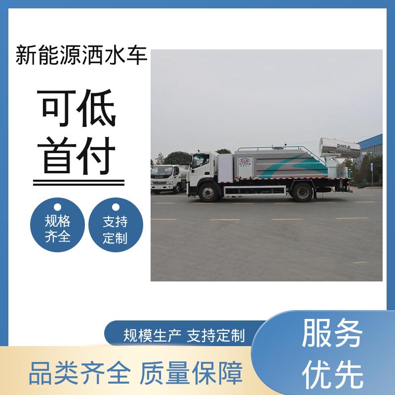 程力 小型电动 洒水抑尘车 厂家定做 生产快 方圆形罐体 装载量大