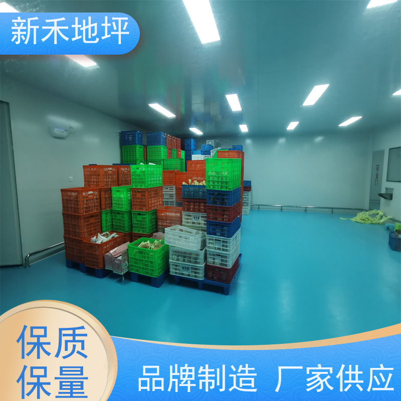 新禾聚氨酯超耐磨地坪耐冲击性能卓越频繁重物掉落地面无损伤