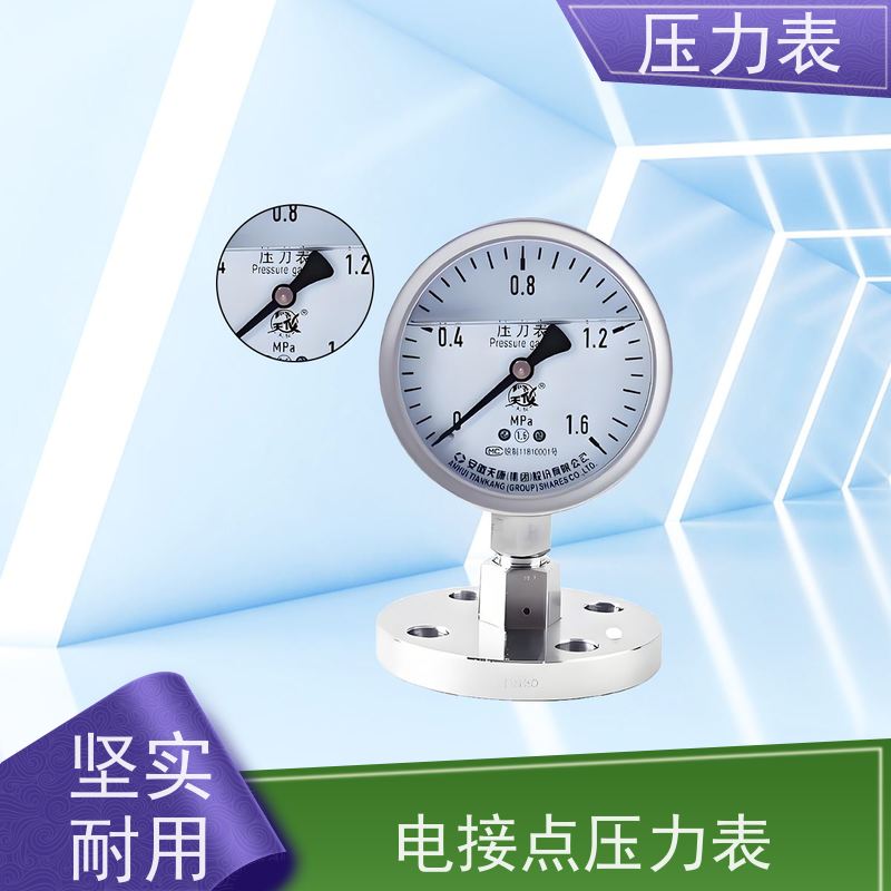 天康 卫生型压力表 公称直径 60mm 批发 源头厂家 质量保障