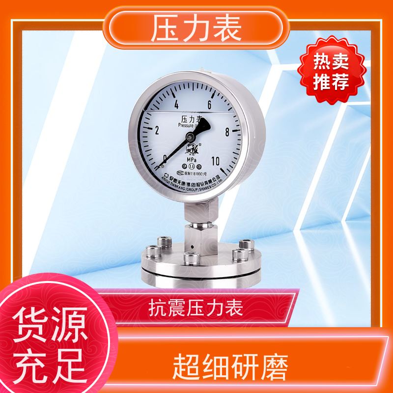 天康 分水器压力表 环境温度 100℃ 批发 实力厂家 品质优越
