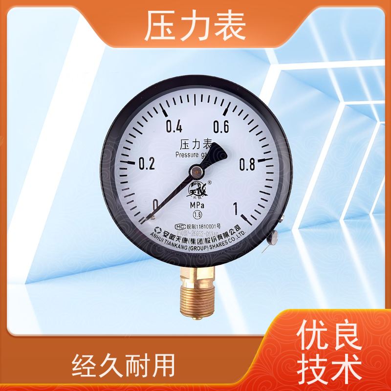 天康 氨压力表 公称直径 60mm 批发 源头厂家 质量保障