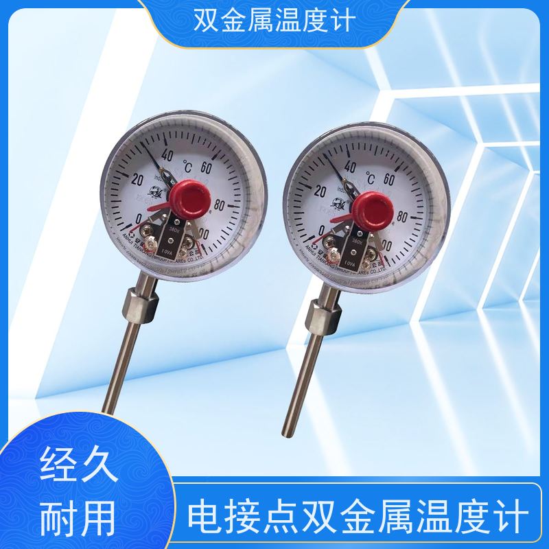 天康 接触式双金属温度计 固定式安装 品牌厂家 经久耐用