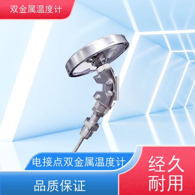 天康 可抽芯双金属温度计 固定式安装 品牌厂家 经久耐用