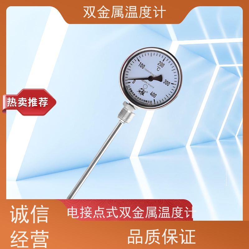 天康 分体式双金属温度计 固定式安装 品牌厂家 经久耐用