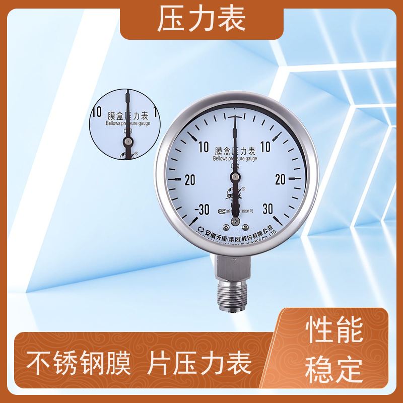 天康 膜片压力表 公称直径 60mm 批发 源头厂家 质量保障
