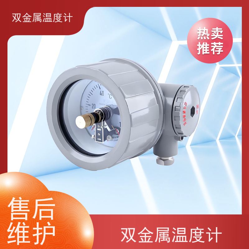 天康 径向双金属温度计 固定式安装 品牌厂家 经久耐用