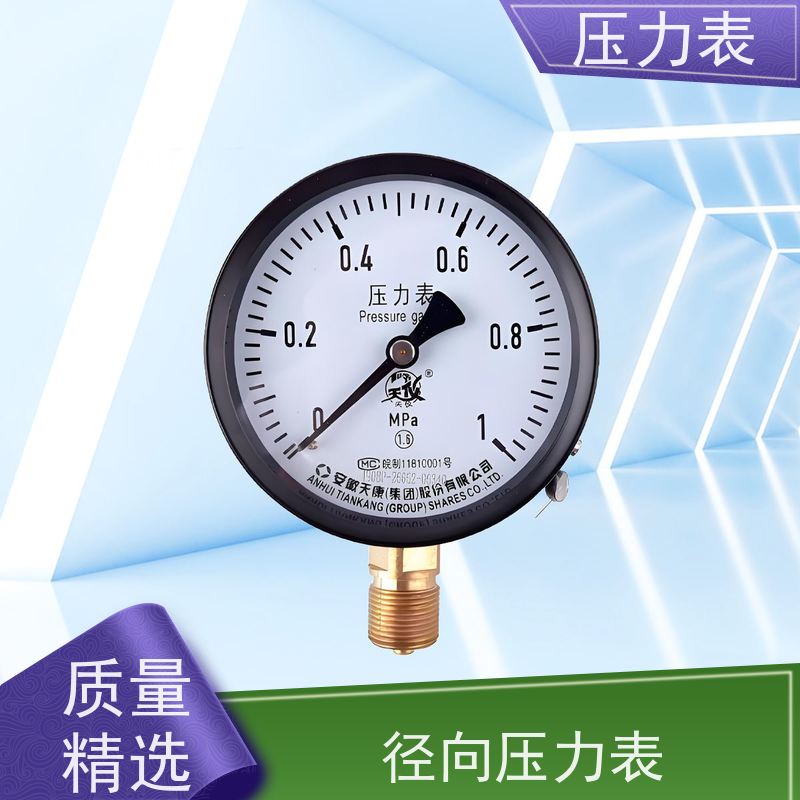 天康 电接式压力表 公称直径 60mm 批发 源头厂家 质量保障