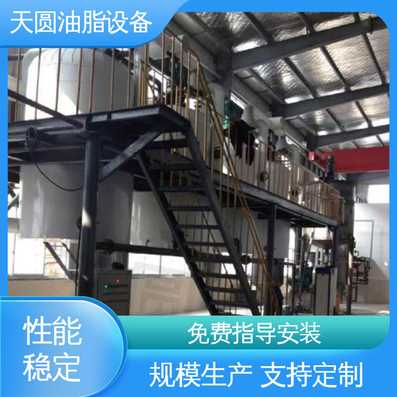 天圆 连续熬炼 免费指导安装 牛油加工设备 电机控制操作简单