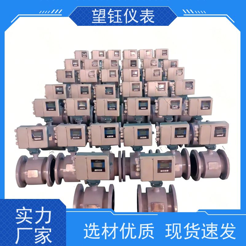 望钰DN125供暖管道电磁流量计 4-20mA输出 生产厂家