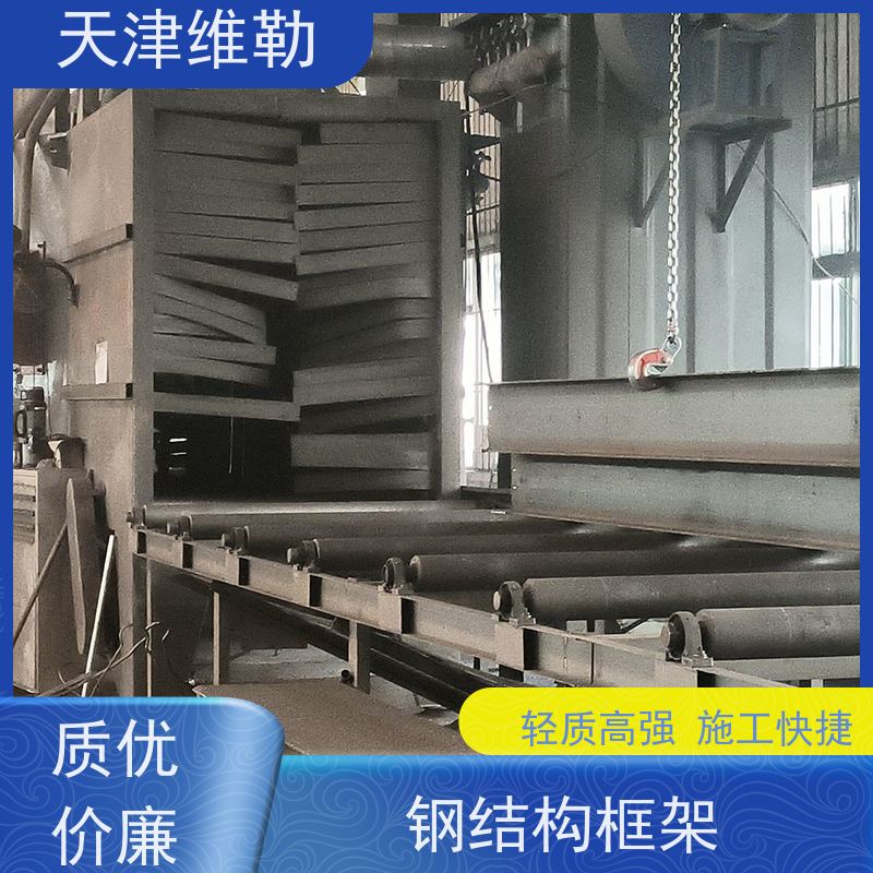 天 津维勒 钢结构生态养殖棚 焊接球网架 加油站罩棚 施工方便速度快
