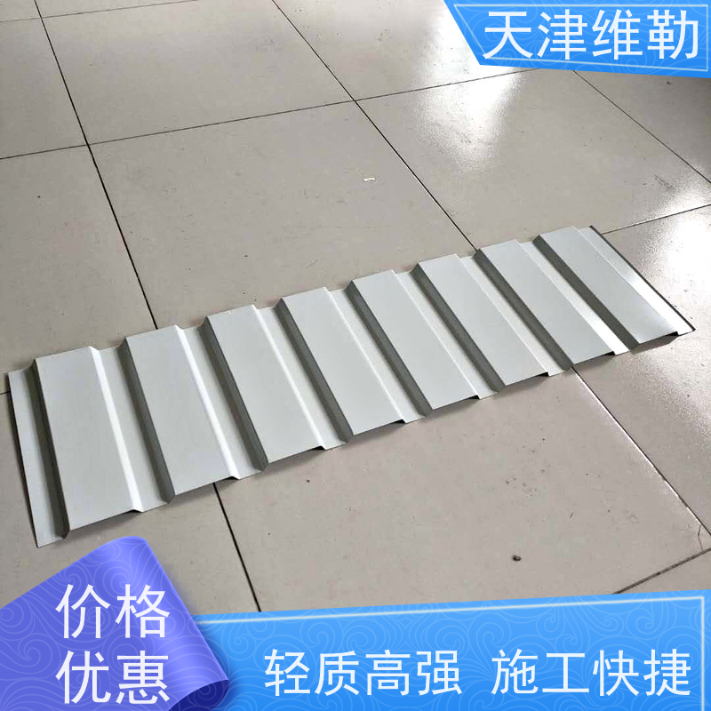 天 津维勒 40-320-960彩钢板 加工成型方便 表面涂层可提供多种颜色