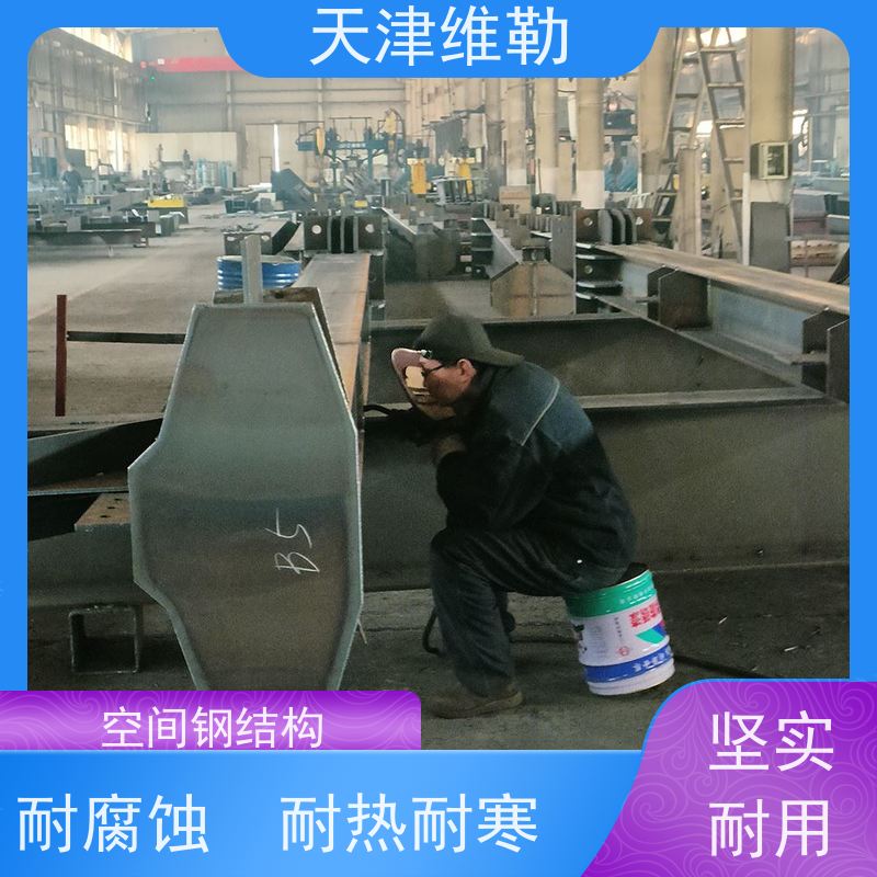 天 津维勒 标准厂房钢结构 H型钢 景区观景台 施工方便速度快