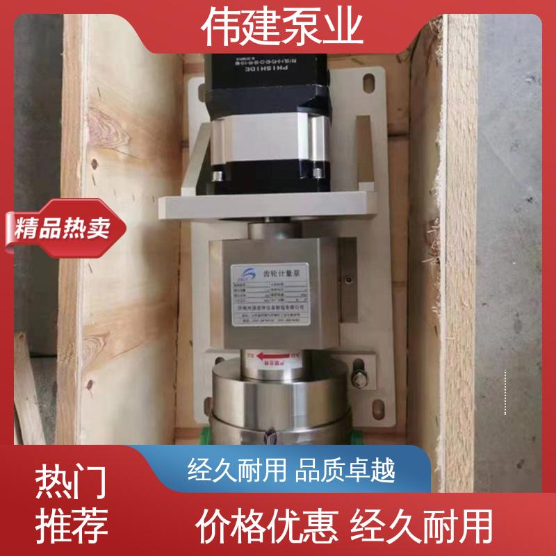 鲅鱼馅灌装泵 碳素合金钢材质 稳定推送 防漏设计 伟建定制