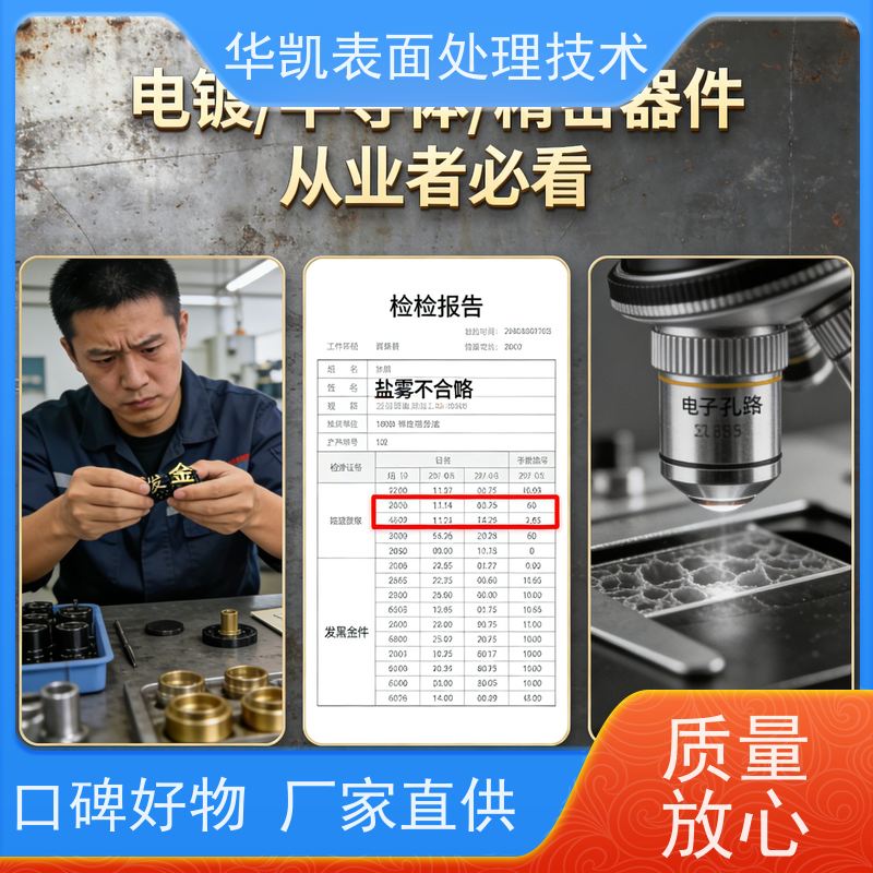 华凯表面处理技术 金保护剂 防掉色防腐蚀 珠宝店同款养护