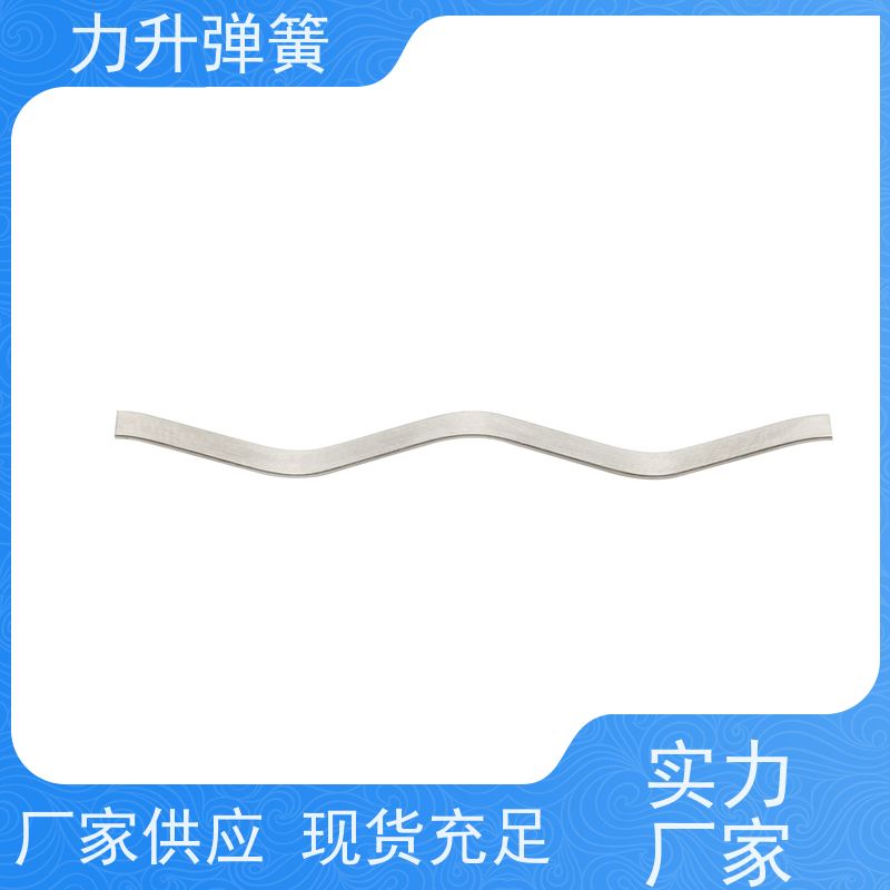 电机用钢质波形弹簧 材质精良 耐久抗疲劳 规格齐全 厂家直供 力升
