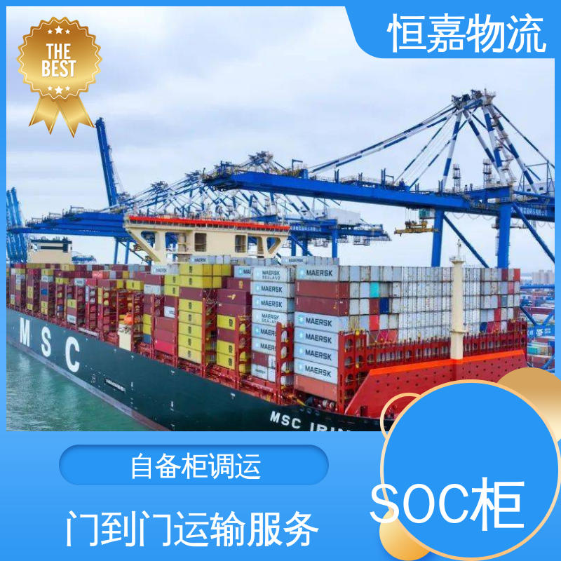 恒嘉物流 上海到天津 海运订舱soc 20GP小柜 门到门服务