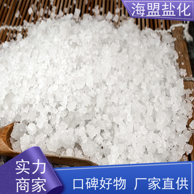 海盟盐化 易溶于水 颗粒晶体盐 污水处理 应用广泛