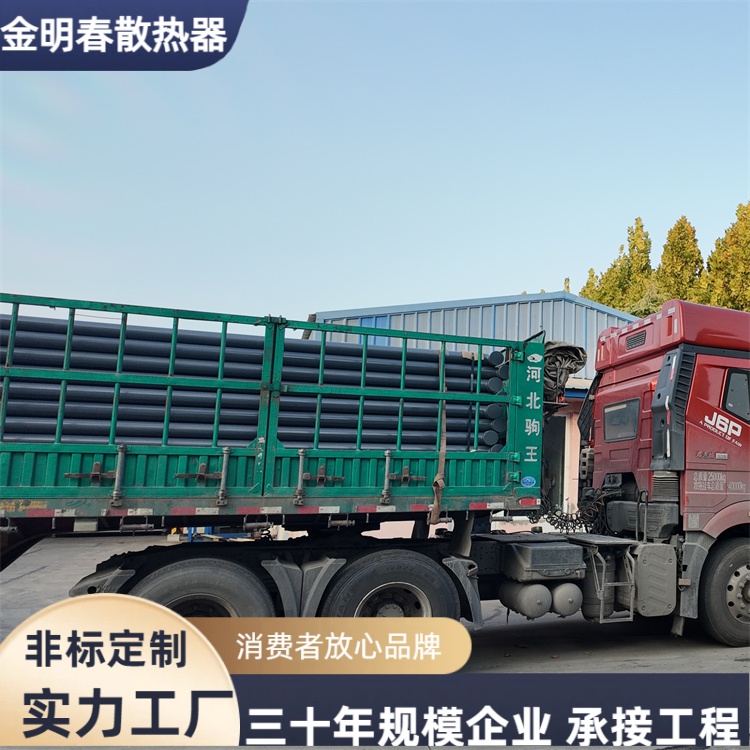 金明春 源头厂家 光面管暖气片D108-1-6 设计灵活 全国供应