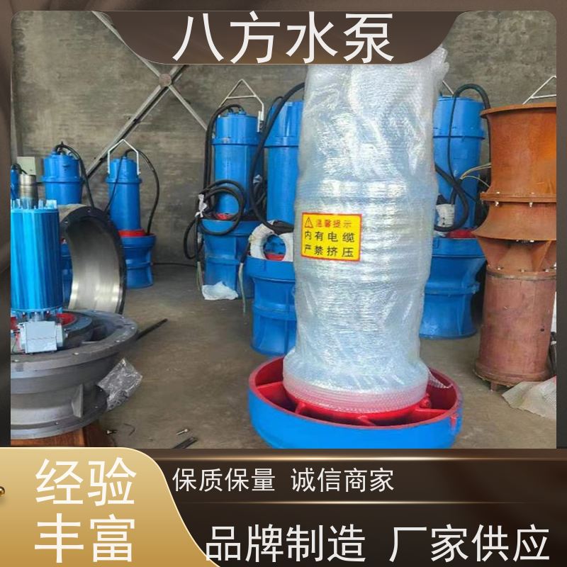 八方水泵 雨水收集 城市雨洪利用 600QZ潜水轴流泵