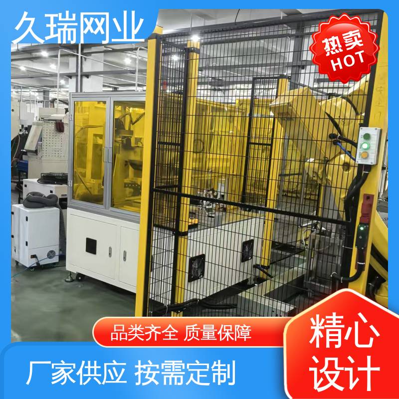 久瑞网业 高温喷塑 分类隔断防护网 车间隔离板 机场工厂用