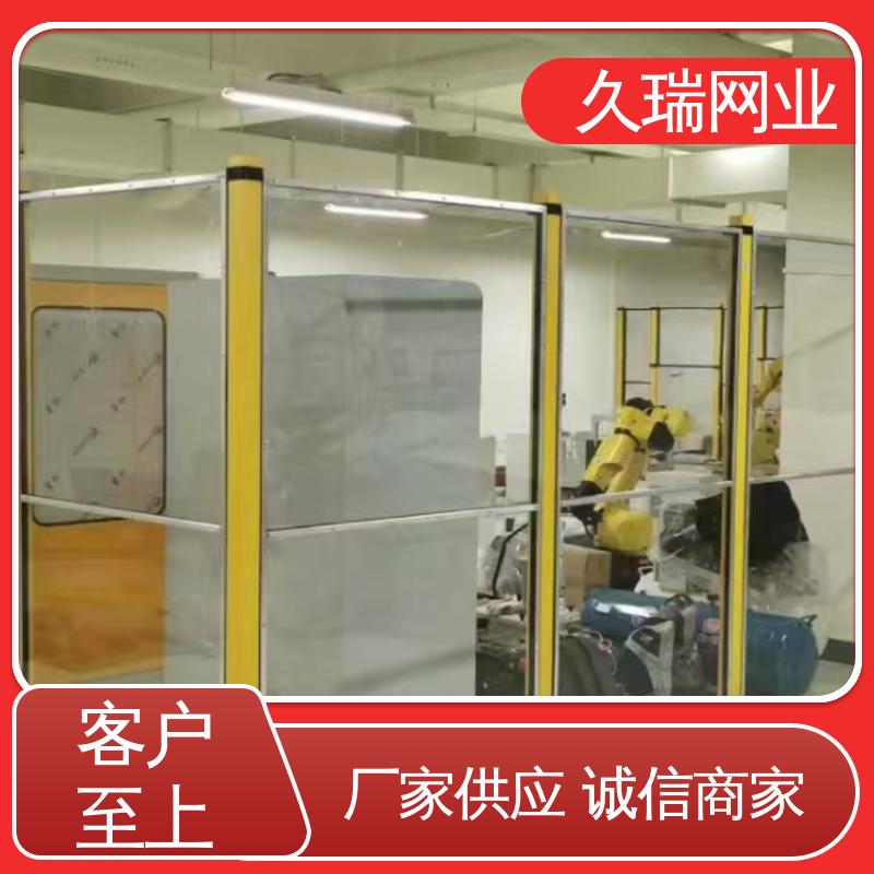 玻璃围栏 仓储物流专用 可塑性强 建筑工地用 久瑞网业
