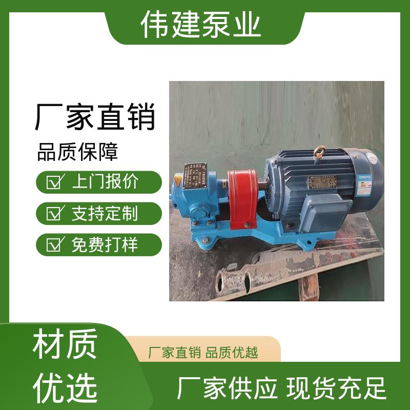 伟建生产 可调式渣油泵 支持定制 电动抽油式 煤焦油稠油用