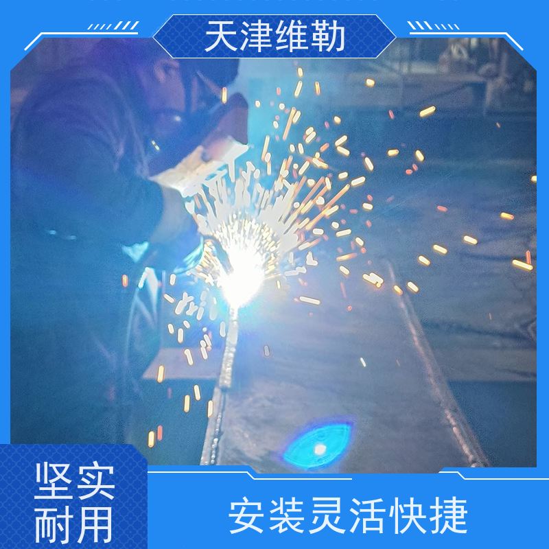 天 津维勒 钢结构桥梁 彩钢房 热轧H型钢 现场装配 不易脆断