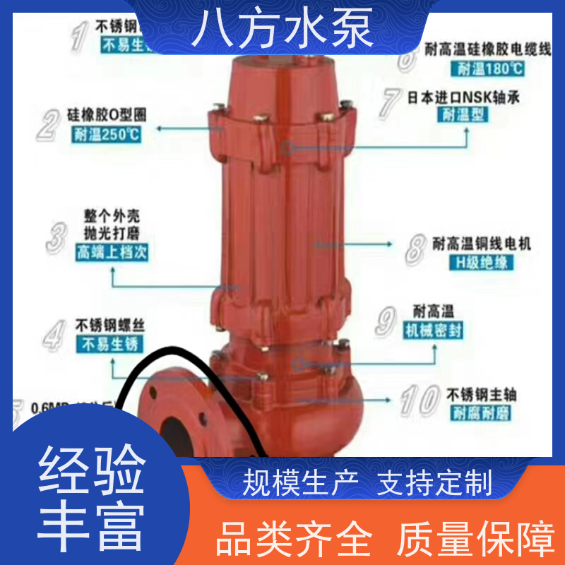 八方水泵 泥浆泵污泥泵 低水位环境高效抽水装置