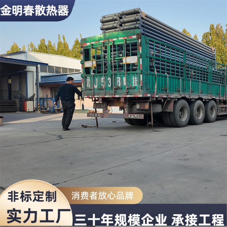 金明春 厂家 光排管散热暖气片D65-5-6 耐腐寿命长 加工定制