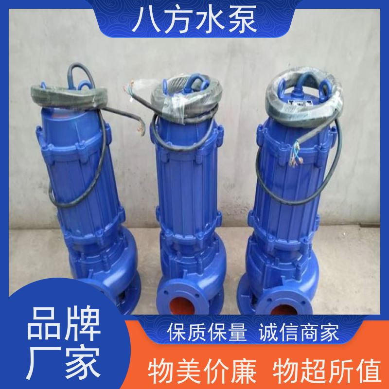 八方水泵 无堵塞大功率排水排污泵 安全污水提升输送装置