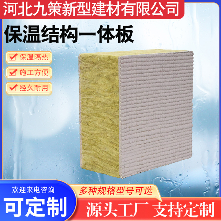 节省施工成本 免拆保温外模板 防火阻燃 支持定制 九策