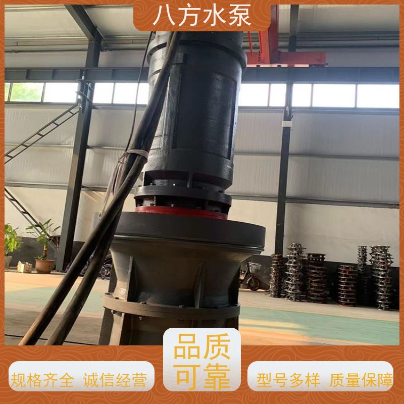 八方水泵 生产废水 工业疏排装置设备 抗洪排涝井筒式大流量排污泵