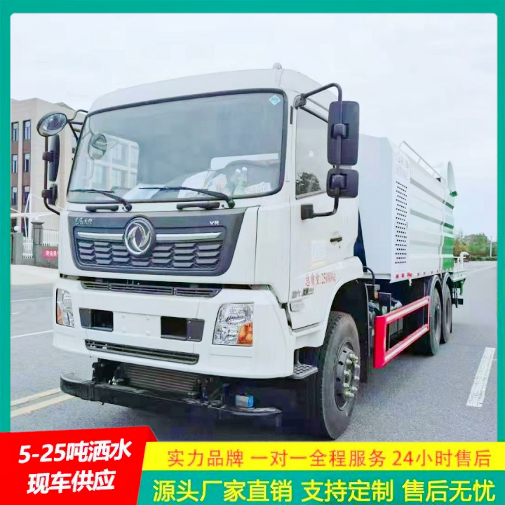 豪沃 国六排放标准 轻卡洒水车 喷雾降尘车 可通过消防栓进水